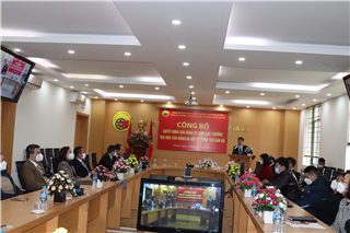 Lễ công bố Quyết định của Đảng ủy Khối các trường Đại học, Cao đẳng Hà Nội về công tác cán bộ