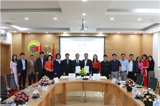 Lễ ký kết biên bản ghi nhớ hợp tác giữa trường Cao đẳng Kinh tế Công nghiệp Hà Nội và trường Đại học Giao thông Vận tải