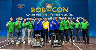 Đội Robocon - HIEC lần đầu vào vòng chung kết Robot Việt Nam